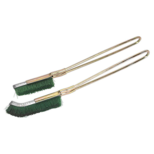 Sealey Nylon Brush Set 2pc WB06N Sealey - Town Tools 