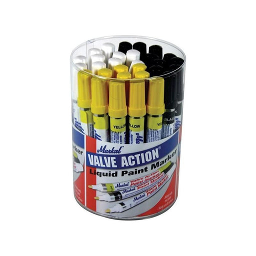 Markal Paint-Riter® Valve Action® Paint Marker (Tub 24) Markal - Town Tools