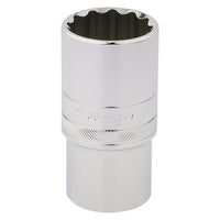 Draper Draper HI-TORQ 12 Point Deep Socket, 1/2" Sq. Dr., 30mm