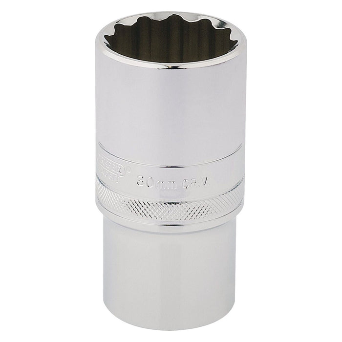Draper Draper HI-TORQ 12 Point Deep Socket, 1/2" Sq. Dr., 30mm Draper - Town Tools