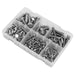 Sealey Stainless Steel Setscrew Assortment M5-M10 150pc AB078SS Sealey - Town Tools 
