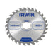 Irwin® Construction Circular Saw Blade 165 x 30mm x 30T ATB IRWIN® - Town Tools