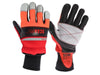 Scan Class 1 Dual Hand Chainsaw Leather Gloves - XL (Size 10) Scan - Town Tools