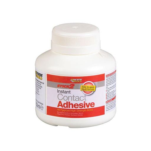 Everbuild Sika STICK2® All-Purpose Contact Adhesive 250ml Everbuild Sika - Town Tools
