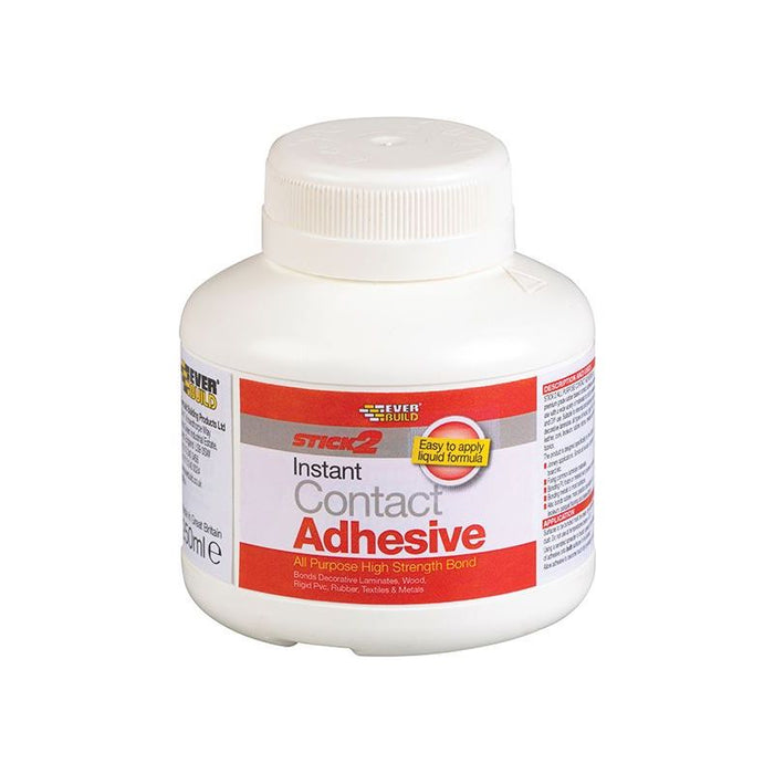 Everbuild Sika STICK2® All-Purpose Contact Adhesive 250ml Everbuild Sika - Town Tools
