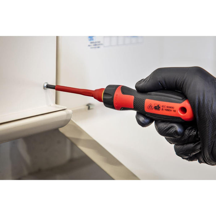 Sealey Premier Premier Interchangeable Screwdriver Set 8pc - VDE Approved Sealey Premier - Town Tools 