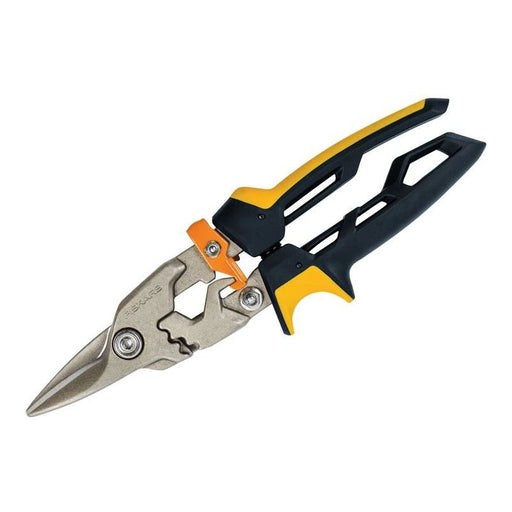 Fiskars PowerGear™ Aviation Snips Straight Cut 250mm (10in) Fiskars - Town Tools