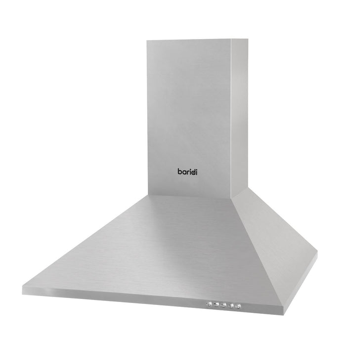 Baridi Cooker Hood with Carbon Filters 60cm - Stainless Steel DH126 Baridi - Town Tools 