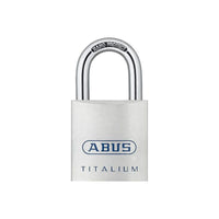 Abus Mechanical 80TI/40mm TITALIUM™ Padlock Keyed Alike KA8012