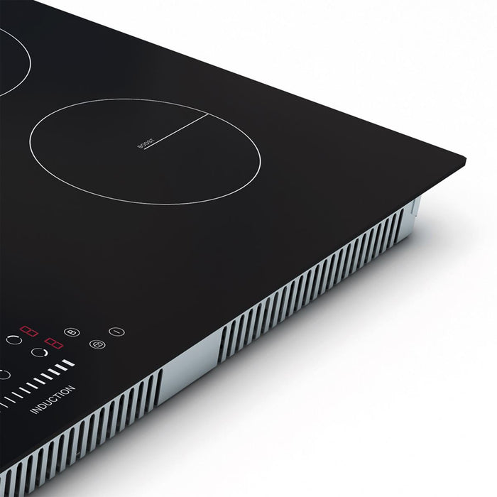 Baridi Integrated Induction Hob with 5 Cooking Zones 90cm 9300W Output Baridi - Town Tools 