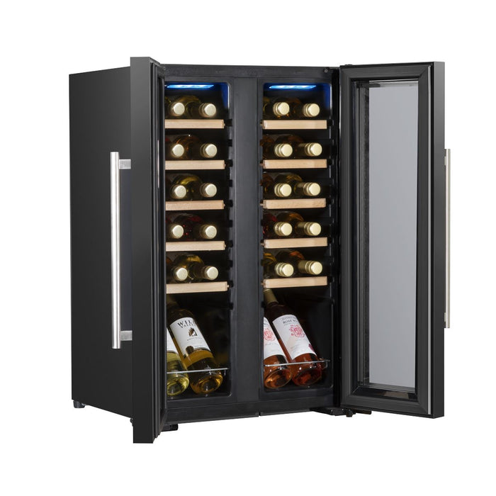 Baridi 24 Bottle Dual Zone Wine Fridge & Cooler DH97 Baridi - Town Tools 