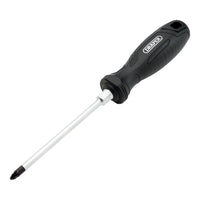 Draper Pozi Hard Grip Screwdriver, PZ2 x 125mm