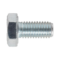 Sealey HT Setscrew M10 x 20mm 8.8 Zinc Pack of 25 SS1020