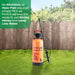 8L Portable Pressure Washer – Hand Pump Action Garden Power Sprayer Water Manual Simply - Town Tools 