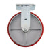 Fixed Plate Fixing Heavy Duty Polyurethane Wheel, 200mm Diameter, S.W.L. 500kg Draper - Town Tools