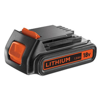 Black + Decker BL1518 Slide Battery Pack 18V 1.5Ah Li-ion