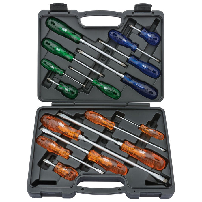 Draper Engineers Screwdriver Set (16 Piece) Draper - Town Tools