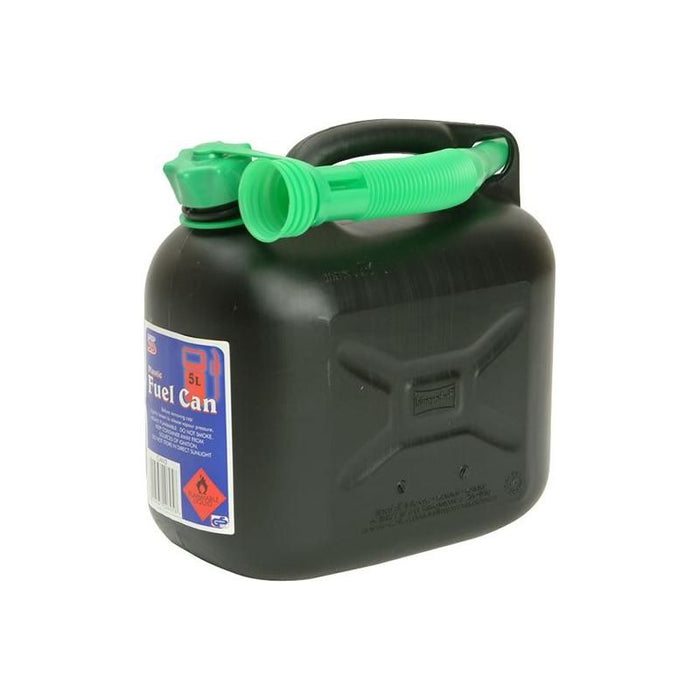 Silverhook Diesel Fuel Can & Spout Black 5 litre Silverhook - Town Tools