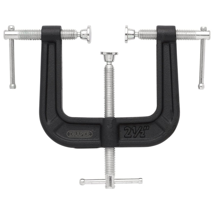 Draper 3-Way G-Clamp, 63mm Draper - Town Tools