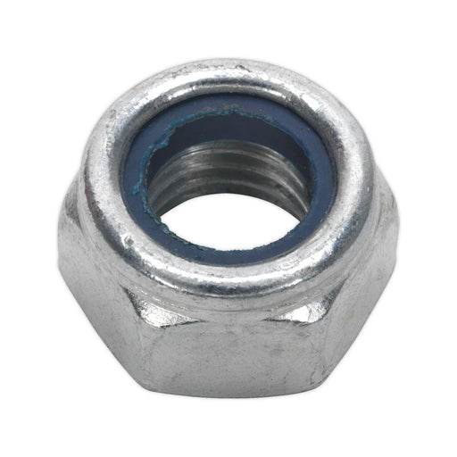 Sealey Nylon Locknut M14 Zinc Pack of 25 NLN14 Sealey - Town Tools 