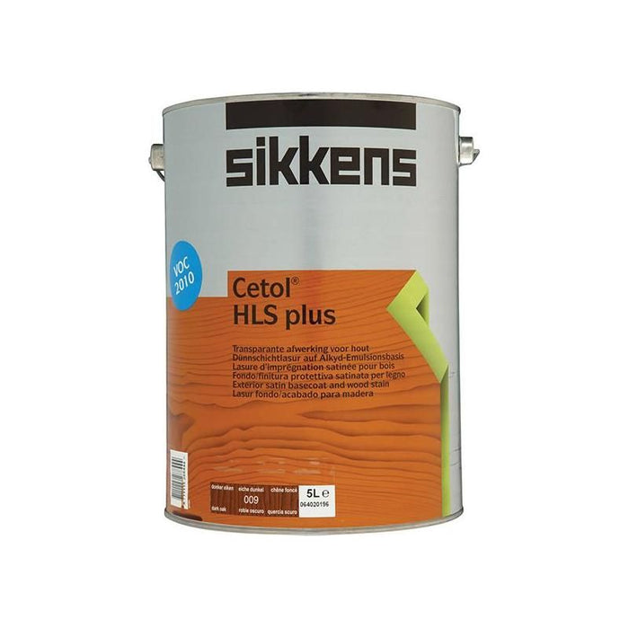 Sikkens Cetol HLS Plus Translucent Woodstain Dark Oak 5 litre Sikkens - Town Tools
