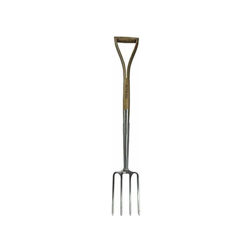 Faithfull Prestige Stainless Steel Border Fork Ash Handle Faithfull - Town Tools