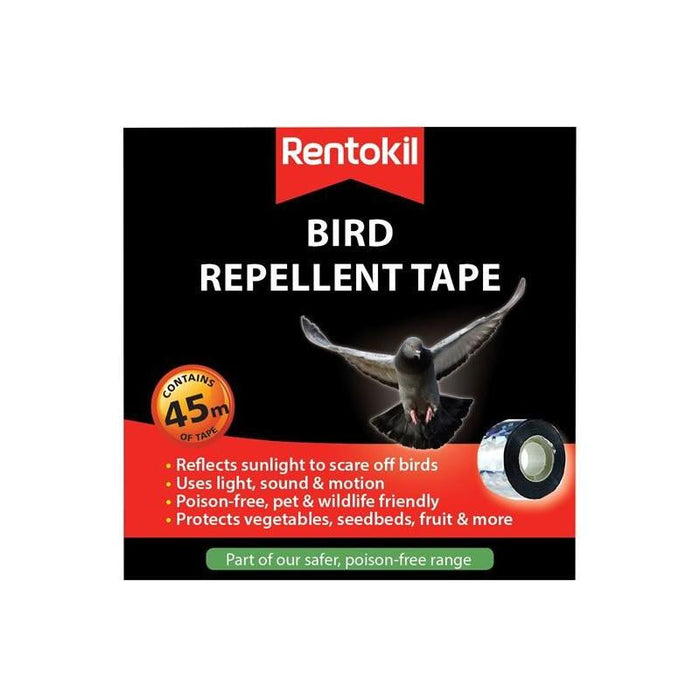 Rentokil Bird Repellent Tape 45m Rentokil - Town Tools