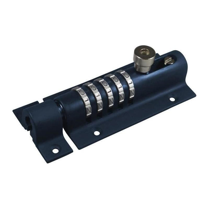 Squire CombiBolt 5 Re-Codable Locking Bolt Black 150mm Squire - Town Tools