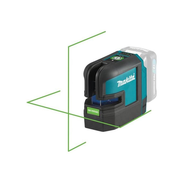 Makita SK105GDZ CXT® Cross Line Laser 12V Bare Unit Makita - Town Tools