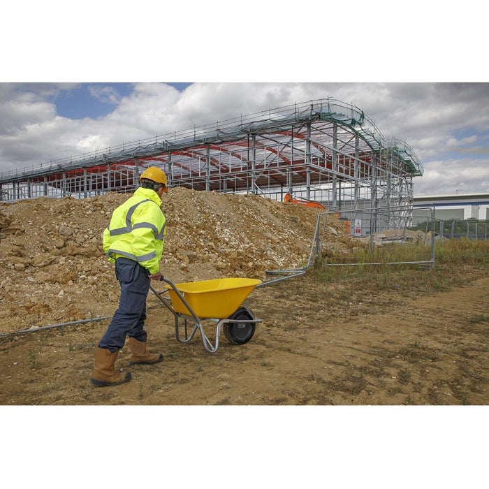 Sealey Wheelbarrow 100L Heavy Duty WBR01 Sealey - Town Tools 