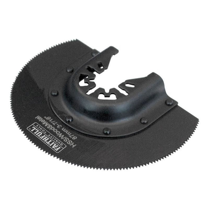 Faithfull Multi-Functional Tool HSS Radial Blade Wood/Metal 87mm Faithfull - Town Tools