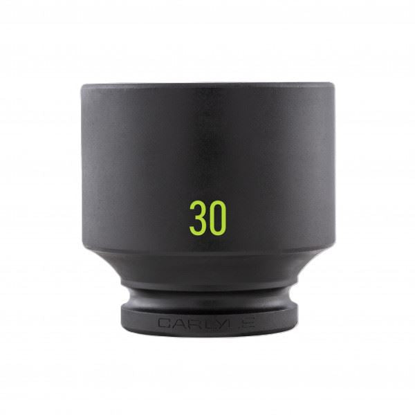 Carlyle Tools 1Dr  6Pt Standard Impact Socket  30mm