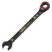 Draper Expert HI-TORQ Metric Reversible Ratchet Combination Spanner, 10mm, Black Draper - Town Tools