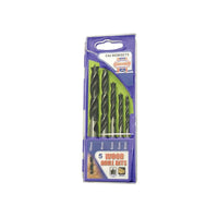 Faithfull Lip & Spur Wood Drill Bit Set, 5 Piece