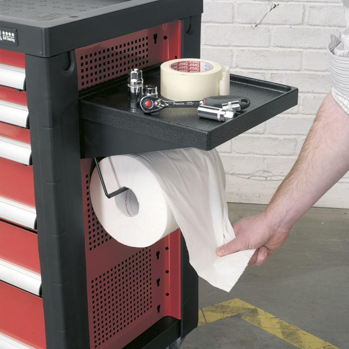 Sealey Side Shelf & Roll Holder for AP24 Series Tool Chests AP24ACC2 Sealey - Town Tools 