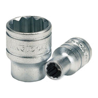 Teng Tools 1/4" Socket 12 pt Metric 12mm