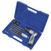 Sealey Air Hammer Kit with Chisels Medium Stroke SA12/S Sealey - Town Tools 