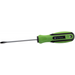 Sealey Slotted Screwdriver SL3 x 75mml (Black/Green)