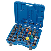 Draper Radiator and Cap Pressure Test Kit (32 Piece) 23420