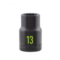 Carlyle Tools 1/2In Drive 13mm 12 Pt Impact Socket
