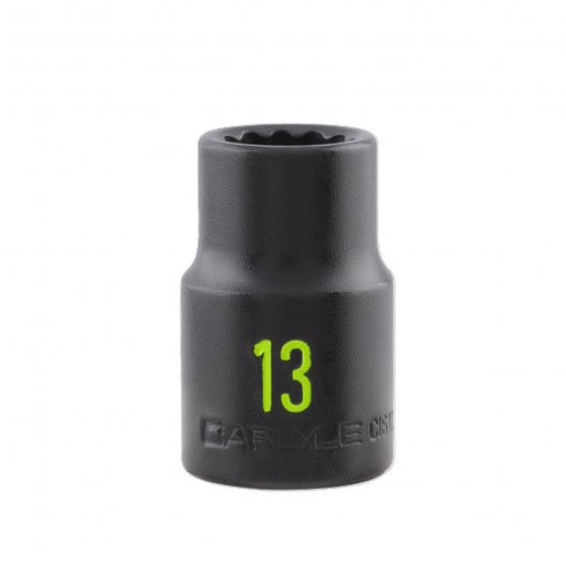 Carlyle Tools 1/2In Drive 13mm 12 Pt Impact Socket - image 1
