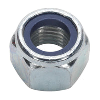 Sealey Nylon Locknut M16 Zinc Pack of 25 NLN16