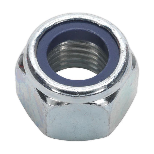 Sealey Nylon Locknut M16 Zinc Pack of 25 NLN16 Sealey - Town Tools 