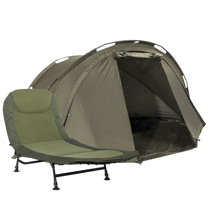 Dellonda One-Person Bivvy Tent & Bedchair Set DL141