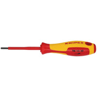 Draper Knipex 98 13 30 VDE Insulated Hexagon Screwdriver, 3.0 x 75mm