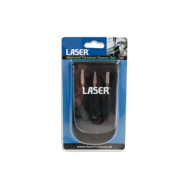 Laser Diamond Terminal Cleaner Set 3pc 6546 Laser - Town Tools 