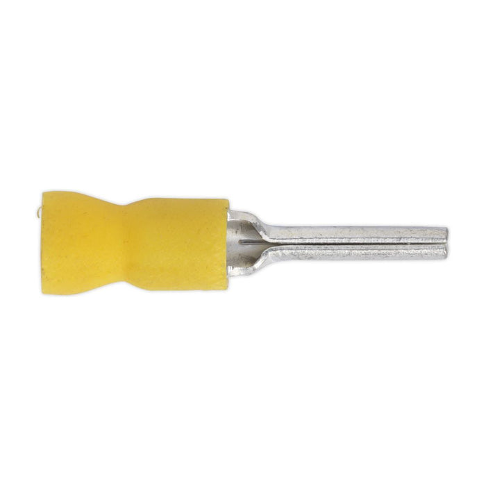 Sealey Easy-Entry Pin Terminal 14 x2.9mm Yellow Pack of 100 YT23 Sealey - Town Tools 