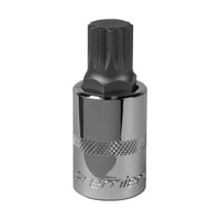 Sealey Spline Socket Bit M16 1/2"Sq Drive SBS018