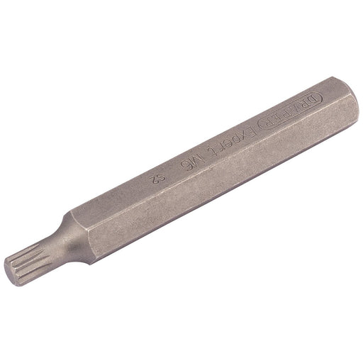 Draper M6 x 75mm Spline 10mm Insert Bit for Mechanic's Bit Sets 33345 Draper - Town Tools 