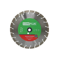 Coreplus GP300 General-Purpose Hybrid Turbo Diamond Blade 300mm